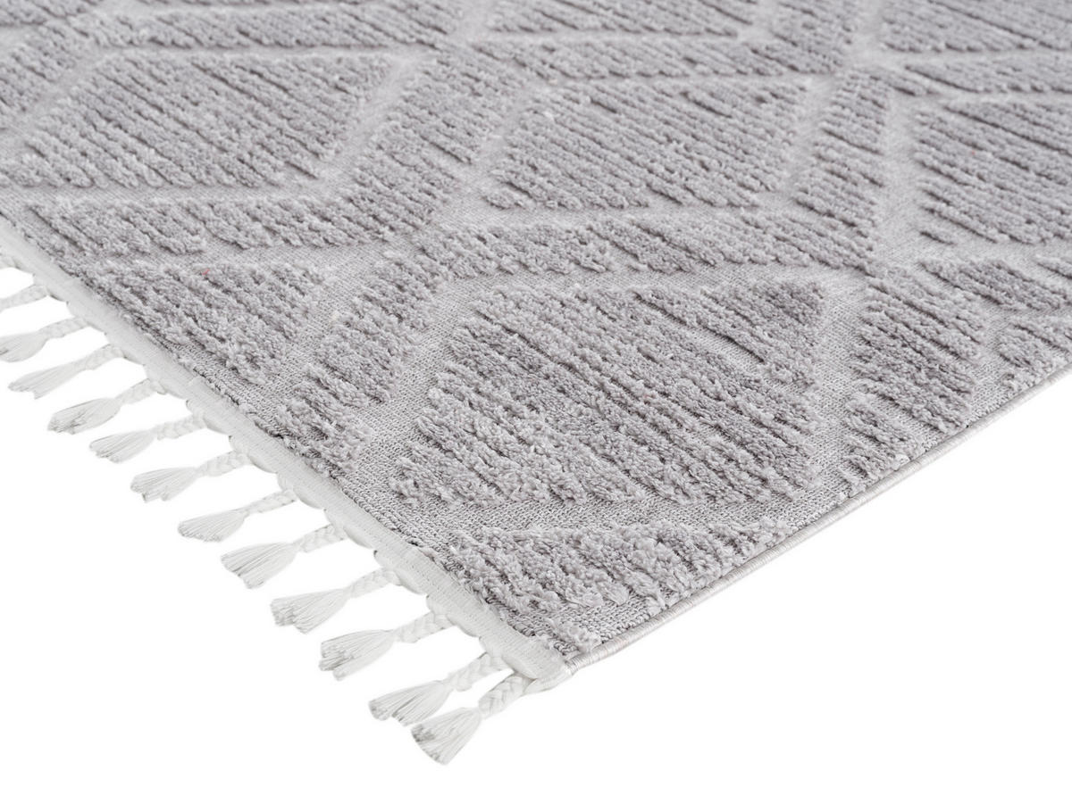 TKANÝ KOBEREC, 80/150 cm, šedá - šedá, Konvenční, textil (80/150cm) - Novel