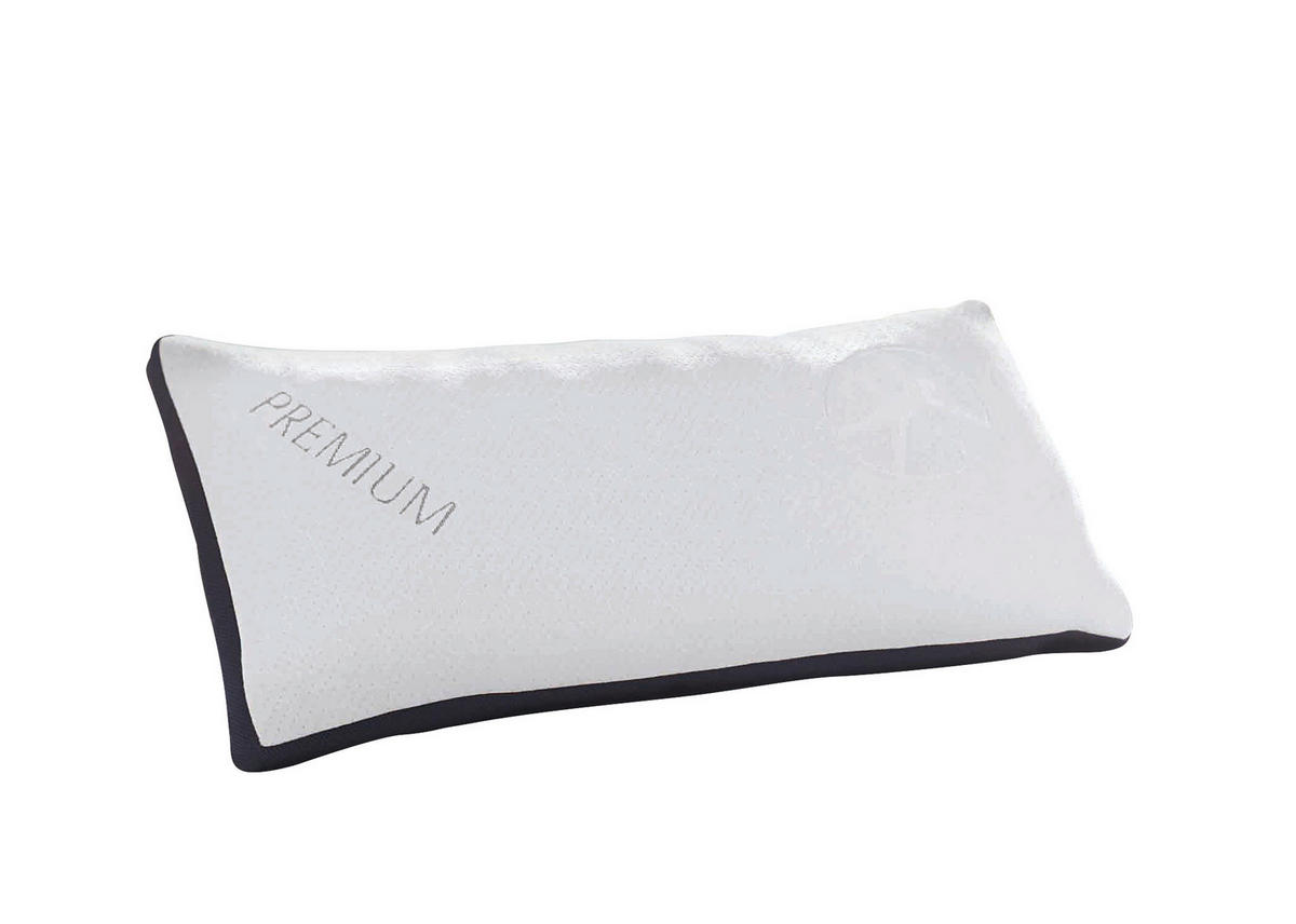 KOPFKISSEN        80/10/40 cm  - Weiß, Basics, Textil (80/10/40cm) - Boxxx