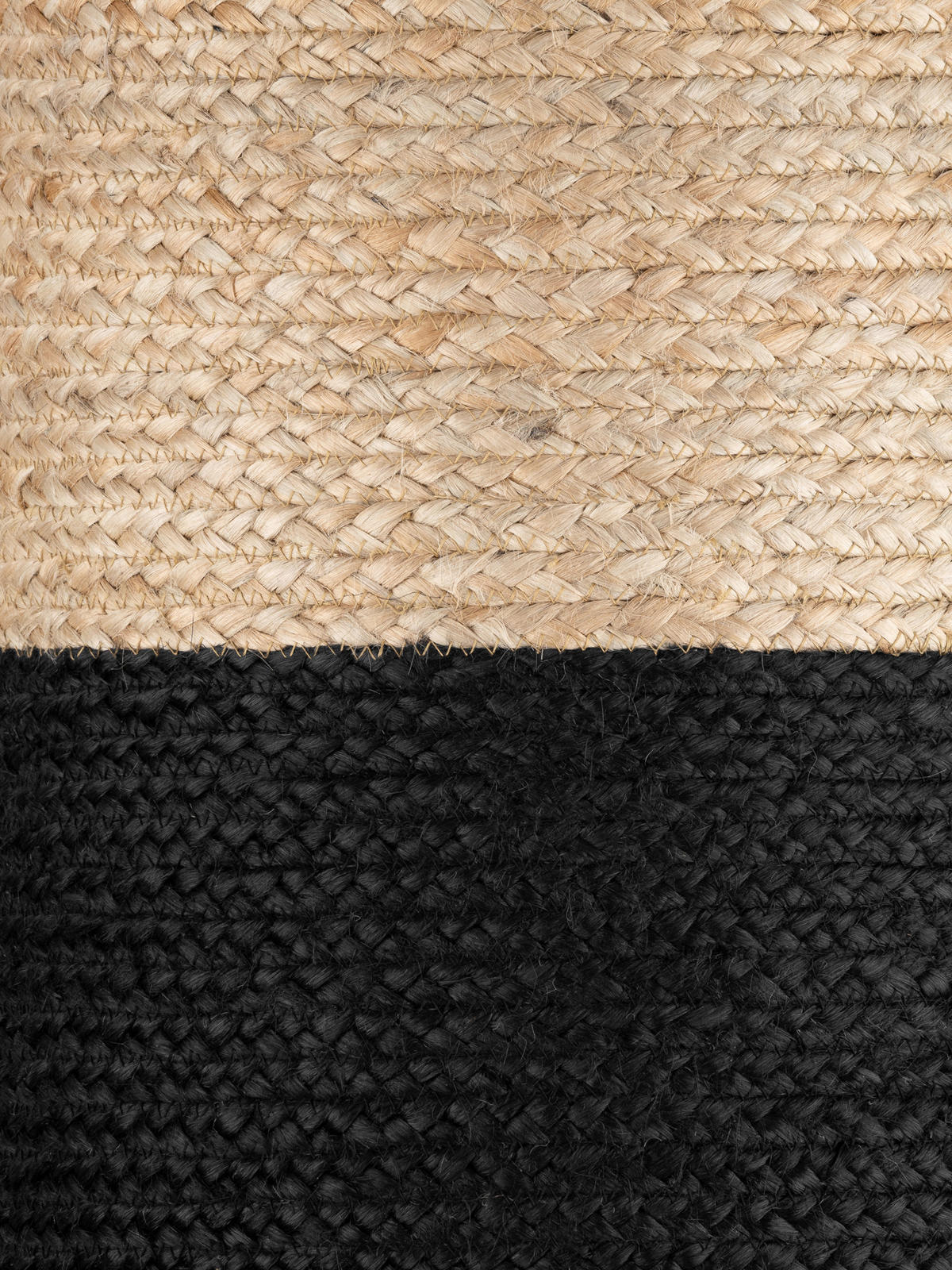 POUF Struktur Uni 40/40/40 cm  - Goldfarben/Schwarz, Design, Textil (40/40/40cm)
