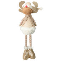 Dekorenntier - multicolor, textil (14/49/12cm)