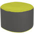 POUF Grau, Grün - Grau/Grün, Design, Textil (50/30cm) - Carryhome POUF Grau, Grün - Grau/Grün, Design, Textil (50/30cm) - Carryhome