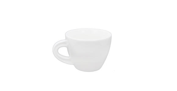 ESPRESSOTASSE La Musica 100 ml  - Weiß, Basics, Keramik (0,1l) - Novel