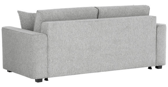 SCHLAFSOFA Webstoff Hellgrau  - Hellgrau/Schwarz, Design, Kunststoff/Textil (205/83/100cm) - Xora