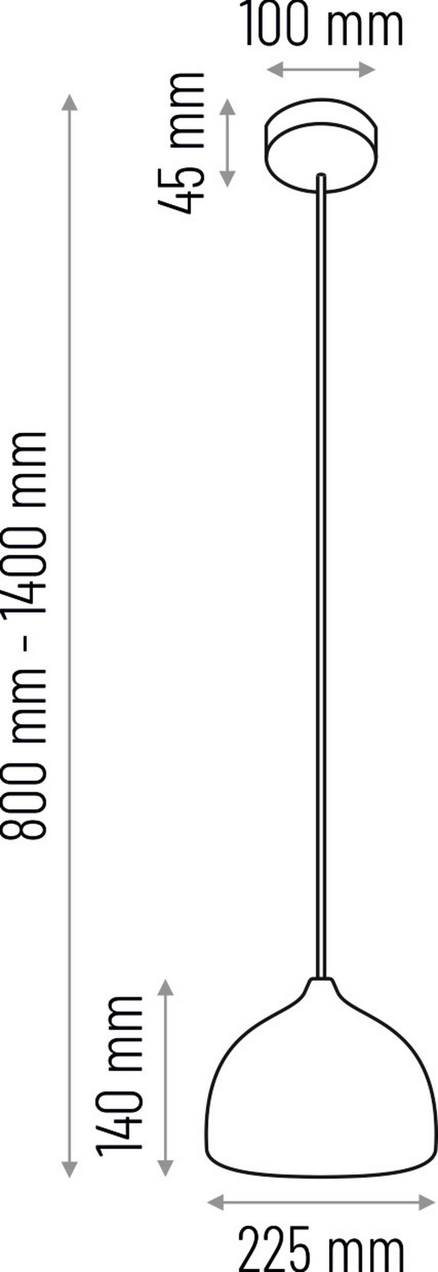 ZÁVĚSNÉ SVÍTIDLO, 22,5/90-140 cm  - bílá/barvy olše, Natur, dřevo (22,5/90-140cm)