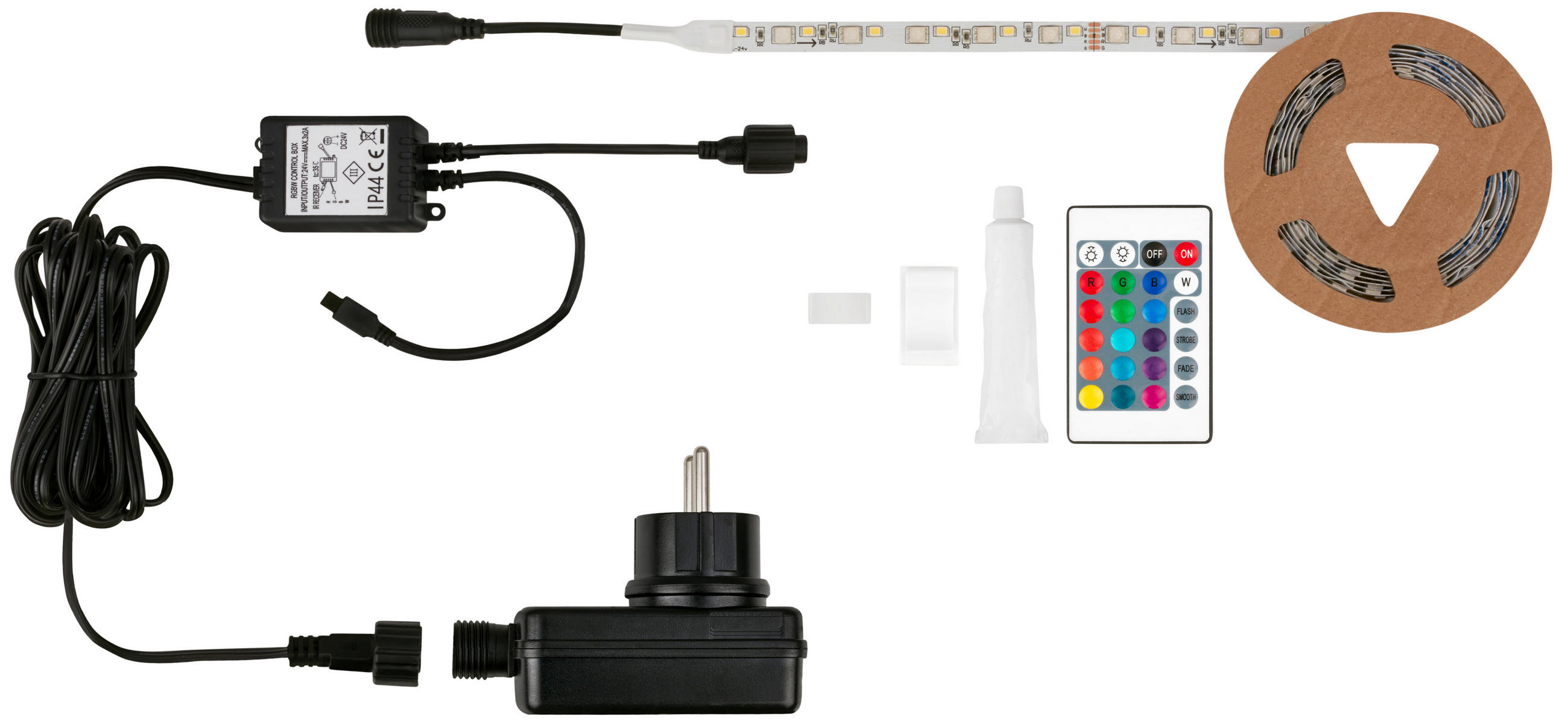 LED PÁSIK, 200 cm - Basics, plast (200cm)