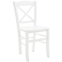 STOLIČKA, 42/87,5/46,5 cm - biela, Romantik / Landhaus, drevo (42/87,5/46,5cm) - Landscape