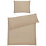 BETTWÄSCHE BASIC 140/200 cm - Taupe, Basics, Textil (140/200cm) - Novel BETTWÄSCHE BASIC 140/200 cm - Taupe, Basics, Textil (140/200cm) - Novel
