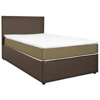 BOXBETT 120/200 cm  in Gelb, Grau  - Gelb/Grau, Konventionell, Holz/Holzwerkstoff (120/200cm) - MID.YOU