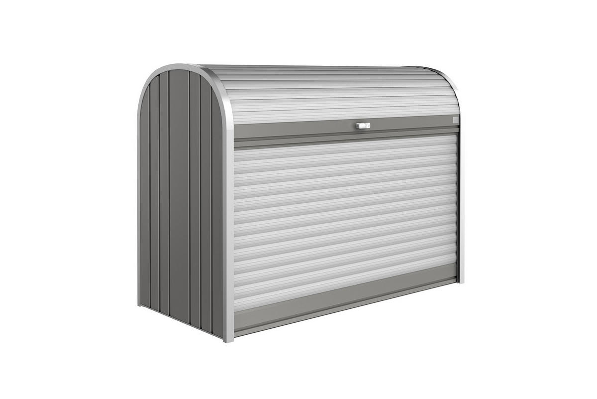 GERÄTESCHRANK - Grau, Design, Metall (163/120/78cm) - Biohort