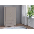 HIGHBOARD  in 81/140/40 cm  - Silberfarben/Hellgrau, KONVENTIONELL, Holzwerkstoff/Kunststoff (81/140/40cm) - Carryhome