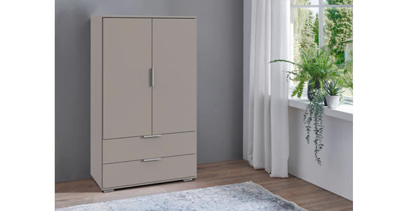 HIGHBOARD in 81/140/40 cm - Silberfarben/Hellgrau, KONVENTIONELL, Holzwerkstoff/Kunststoff (81/140/40cm) - Carryhome