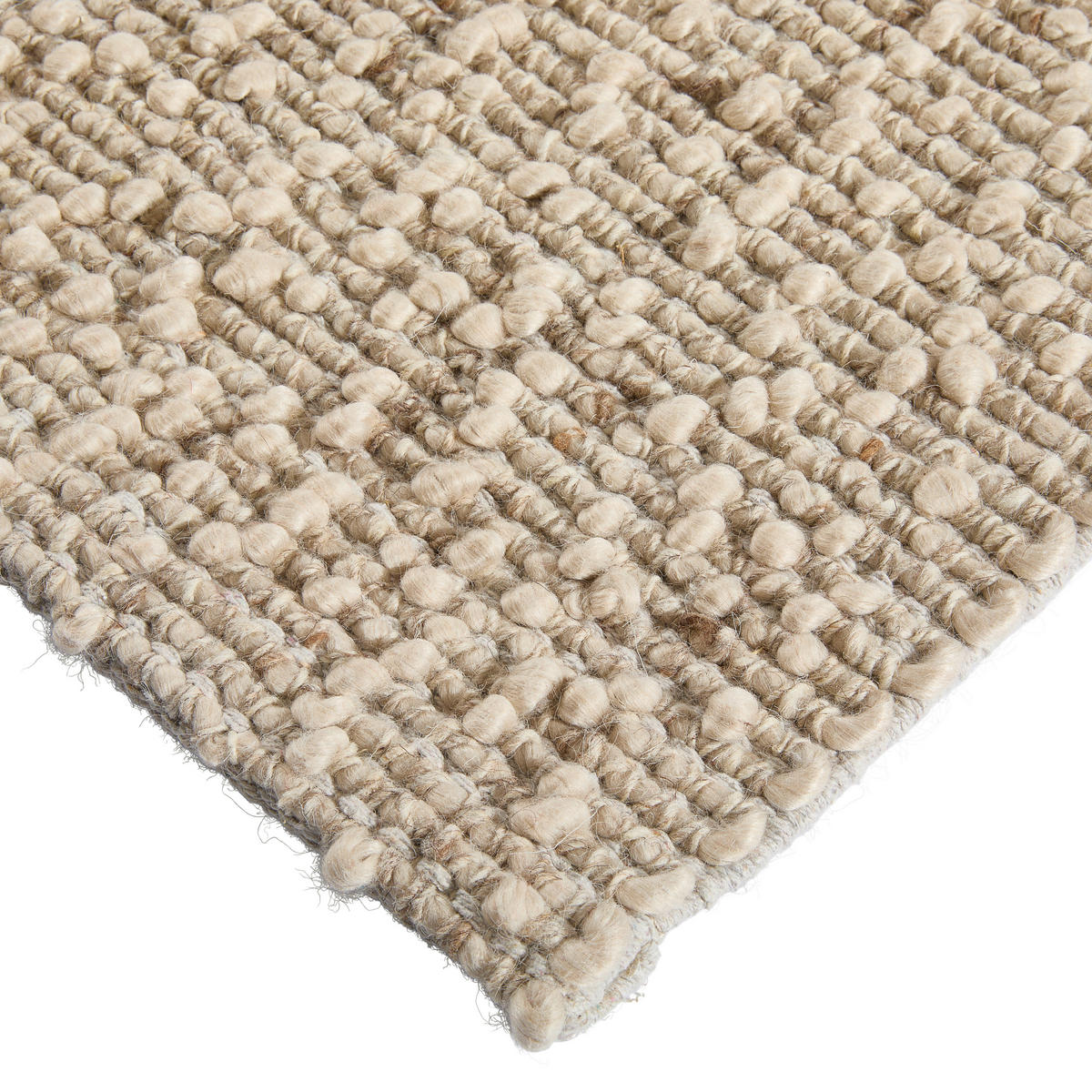 HANDWEBTEPPICH 130/190 cm Beige  - Beige, Basics, Textil (130/190cm) - Novel