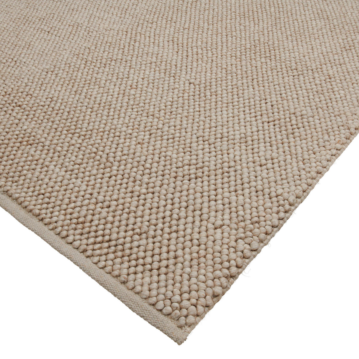 HANDWEBTEPPICH 160/230 cm Creme  - Creme, Natur, Textil (160/230cm) - Linea Natura