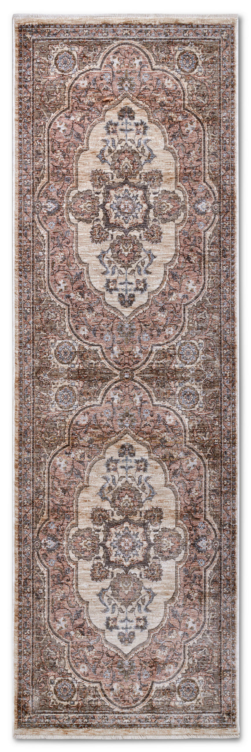 LÄUFER 80/190 cm Kollektion 1871  - Multicolor/Kupferfarben, Design, Kunststoff (80/190cm) - Villeroy & Boch
