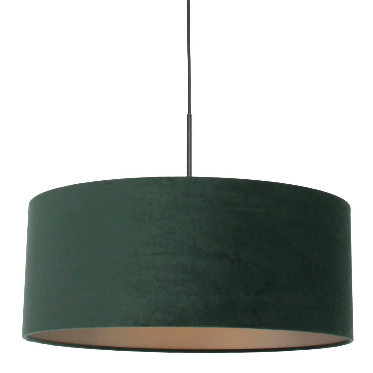 HÄNGELEUCHTE  50/135/50 cm   - Grün, Trend, Leder (50/135/50cm)