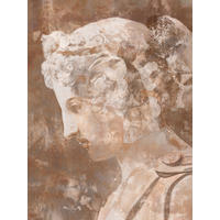 LEINWANDBILD 90/120 cm  - Rostfarben/Beige, Basics, Holz/Kunststoff (90/120cm) - Monee