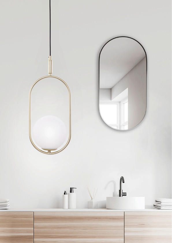 HÄNGELEUCHTE 18,5/15/120 cm   - Weiß, Design, Glas/Metall (18,5/15/120cm)
