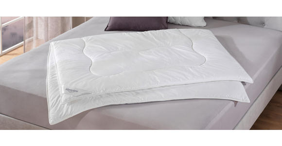 GANZJAHRESDECKE 140/220 cm  - Weiß, Basics, Textil (140/220cm) - Sleeptex