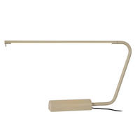 SCHREIBTISCHLEUCHTE MADISON 62.5/5.5/33 cm   - Schwarz/Braun, Design, Metall (62.5/5.5/33cm) - Lucide