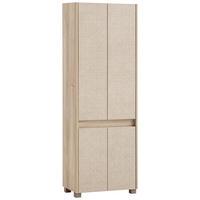 HOCHSCHRANK 56,9/164,5/33 cm  - Eichefarben/Beige, MODERN, Holzwerkstoff/Kunststoff (56,9/164,5/33cm) - MID.YOU