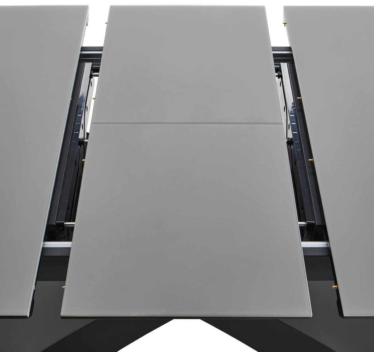 ESSTISCH in Metall, Glas, Holzwerkstoff 178/98/76 cm  - Schwarz/Grau, MODERN, Glas/Holzwerkstoff (178/98/76cm) - Livetastic