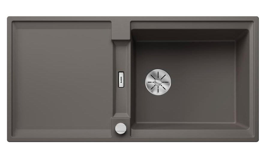 SPÜLE Adria  - Grau, Basics, Stein (100/21,2/50cm) - Blanco