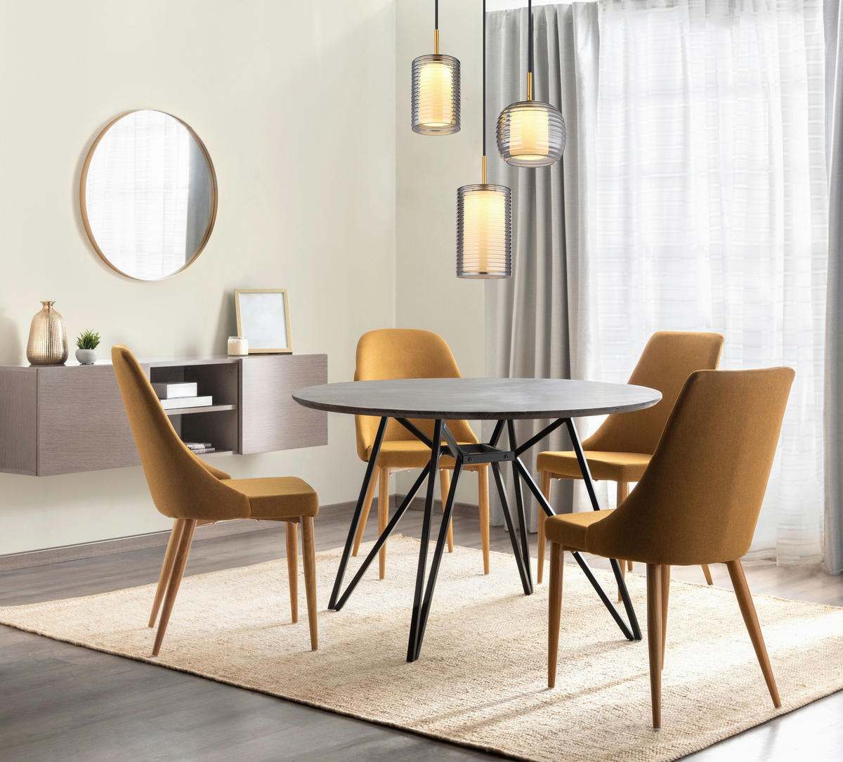 ZÁVĚSNÉ LED SVÍTIDLO, 50/150 cm  - Design (50/150cm) - Globo