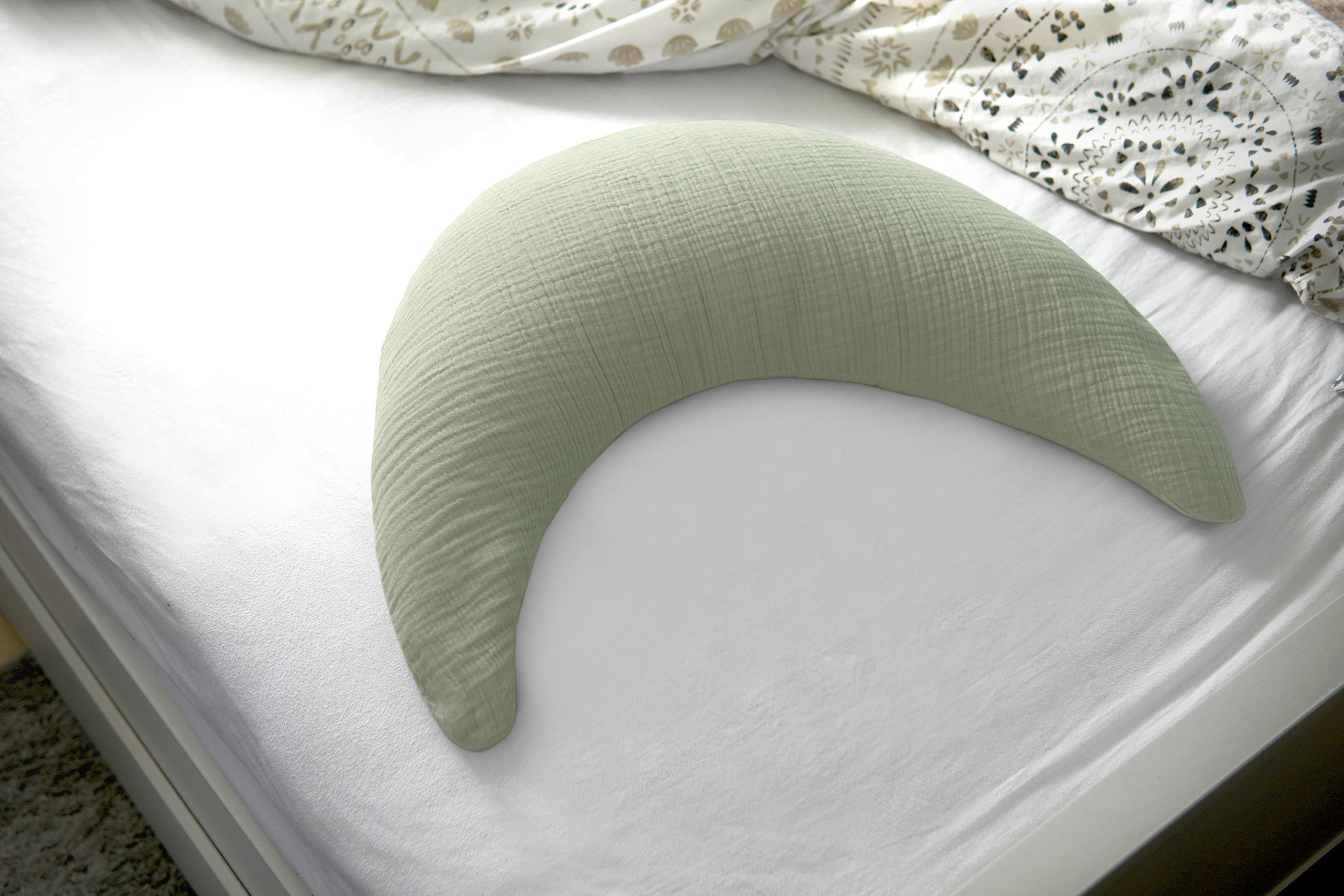 STILLKISSEN  140/27 cm  - Salbeigrün, Basics, Textil (140/27cm) - Theraline