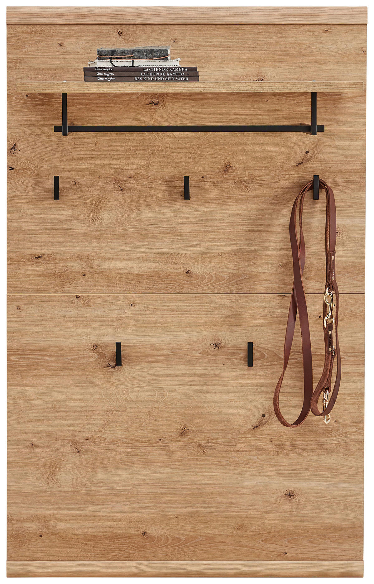 GARDEROBNI PANEL - barve hrasta, Natur, leseni material (80/128/30cm) - Linea Natura