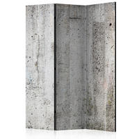 SKÄRMVÄGG  i trä, textil  grå, gråvit  - gråvit/grå, Basics, trä/textil (135/172/3cm) - artgeist
