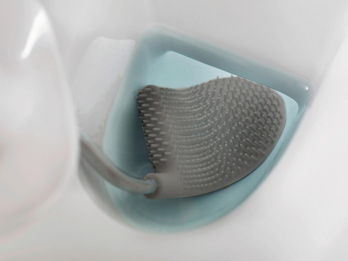 GARNITURA TOALETNE ČETKE   metal  FLEX STEEL  - Konvencionalno, metal/plastika (12,7/42,7/9,17cm) - Joseph Joseph