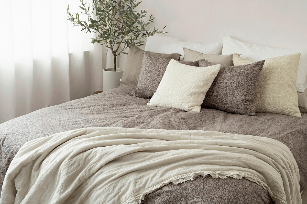 PÅSLAKANSET 150/200 cm  - brun, Basics, textil (150/200cm) - Best Price