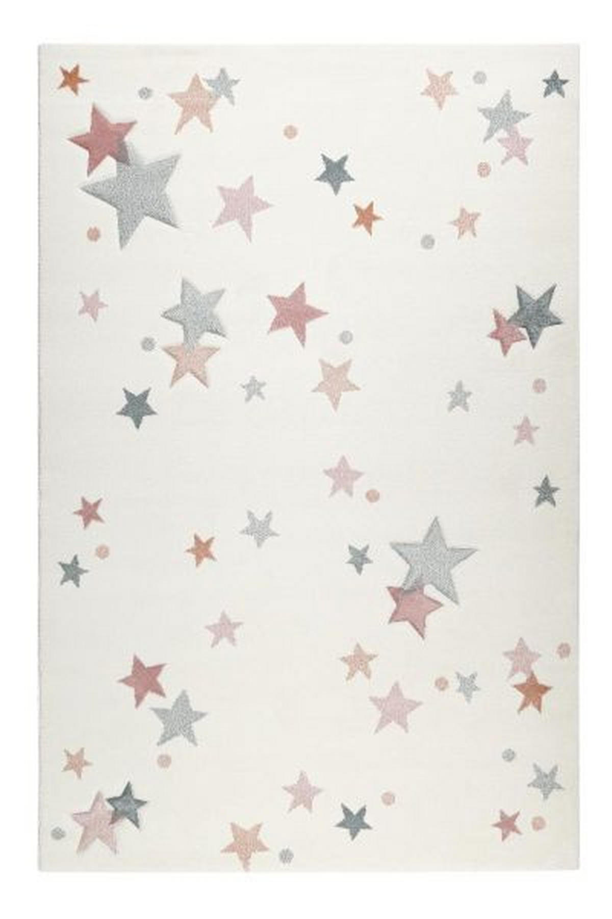 KINDERTEPPICH 80/150 cm Jonne  - Hellrosa/Weiß, Trend, Textil (80/150cm) - Esprit