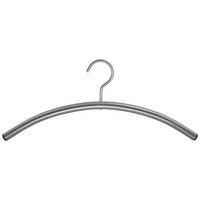 ŠATNÍ RAMÍNKO - barvy stříbra, Basics, kov (47cm)