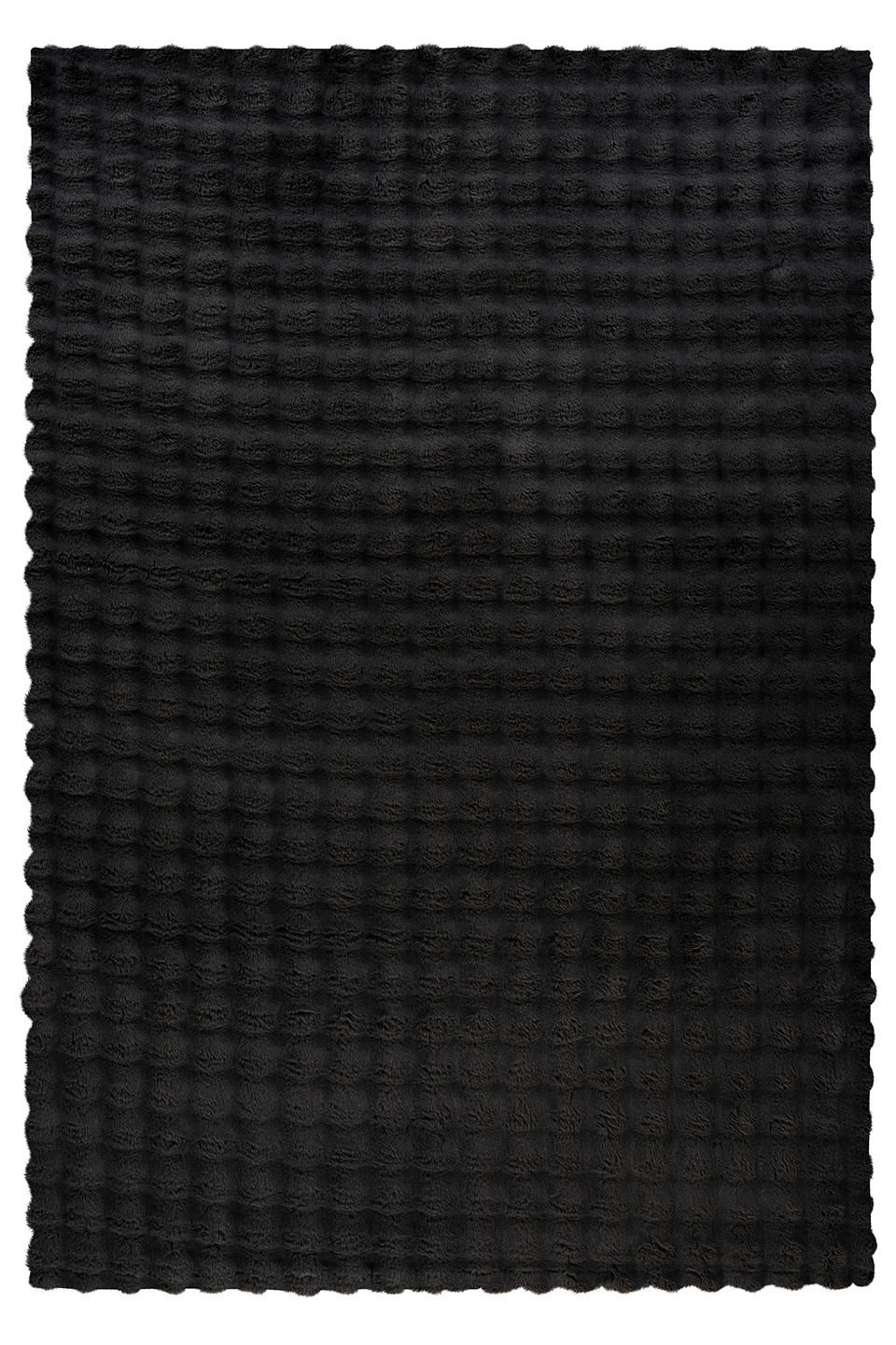 HOCHFLORTEPPICH 80/150 cm Hailey Schwarz  - Schwarz, Basics, Textil (80/150cm) - Novel