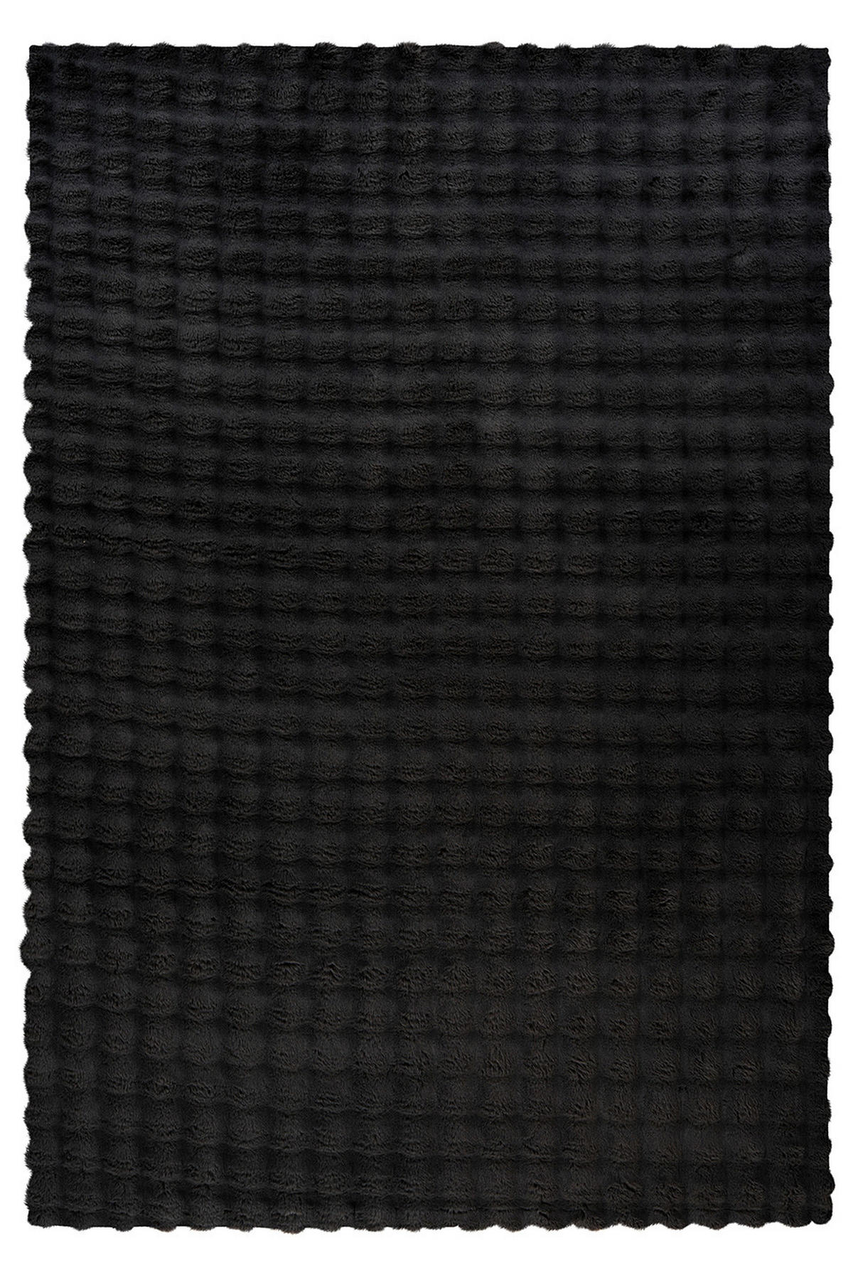 HOCHFLORTEPPICH 200/290 cm Hailey Schwarz  - Schwarz, Basics, Textil (200/290cm) - Novel