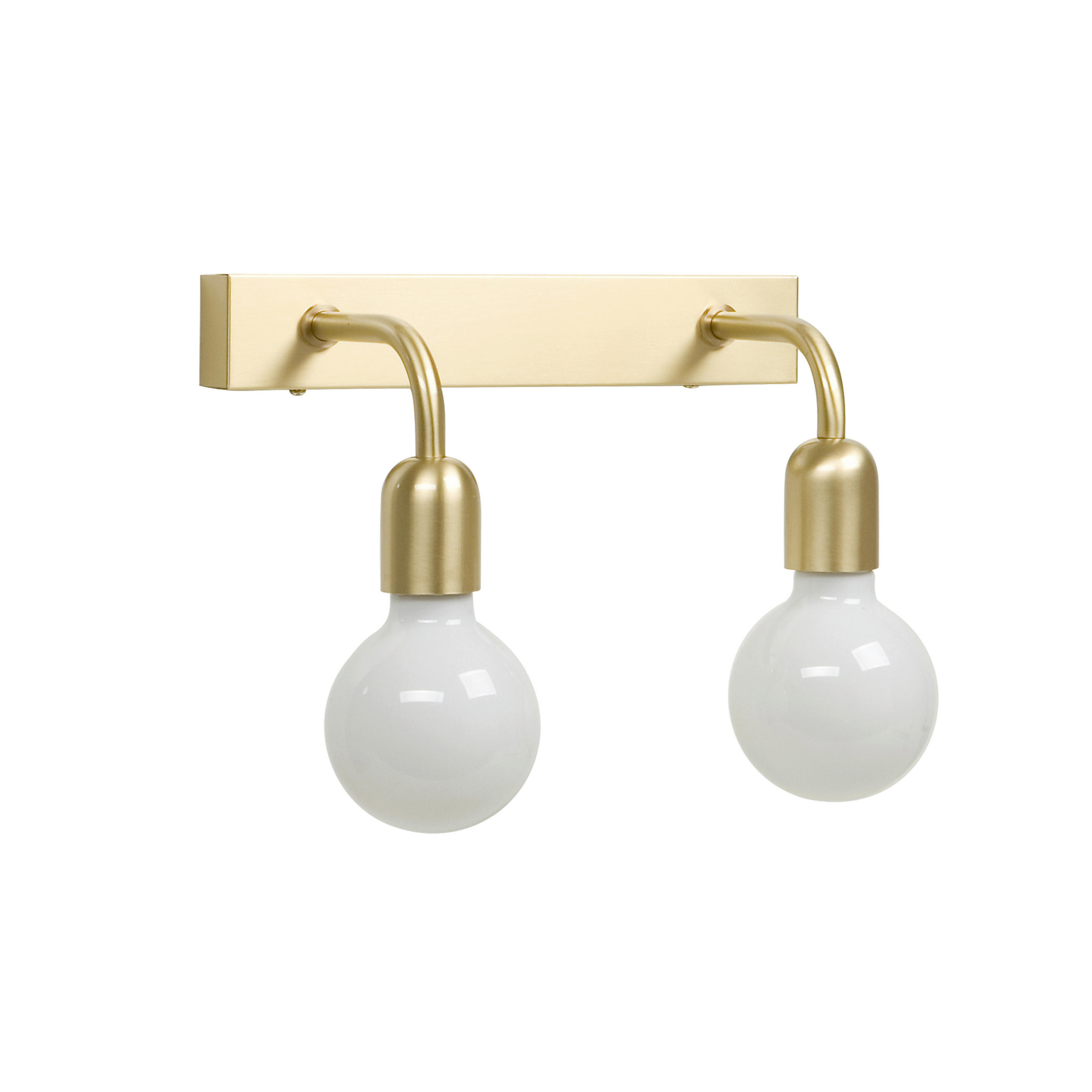 VÄGGLAMPA FÖR BADRUM Regal 37/13,5/14,6 cm   - mässingsfärgad, Klassisk, metall (37/13,5/14,6cm) - Belid