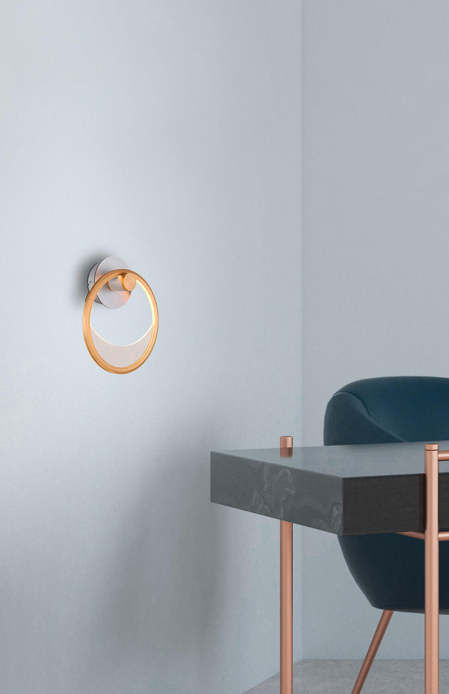LED-WANDLEUCHTE - Design (29/10,5/33cm) - Globo