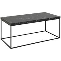 COUCHTISCH 110/55/45 cm rechteckig Schwarz  - Schwarz, Design, Holz/Metall (110/55/45cm) - MID.YOU