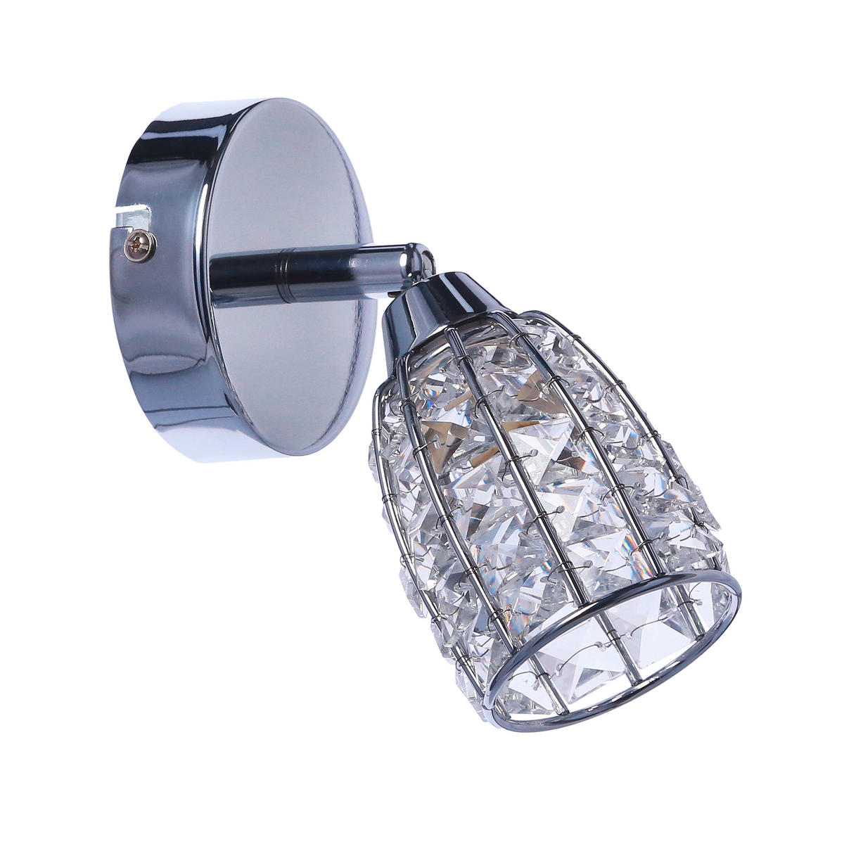 STRAHLER Shiba   - Chromfarben/Transparent, KONVENTIONELL, Glas/Metall (15/8.5cm)