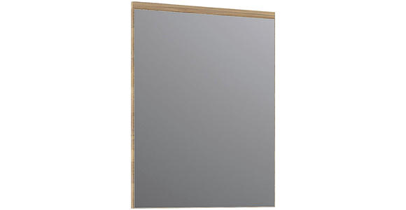 WANDSPIEGEL 65/80/2 cm - Eichefarben, KONVENTIONELL, Glas/Holzwerkstoff (65/80/2cm) - Xora