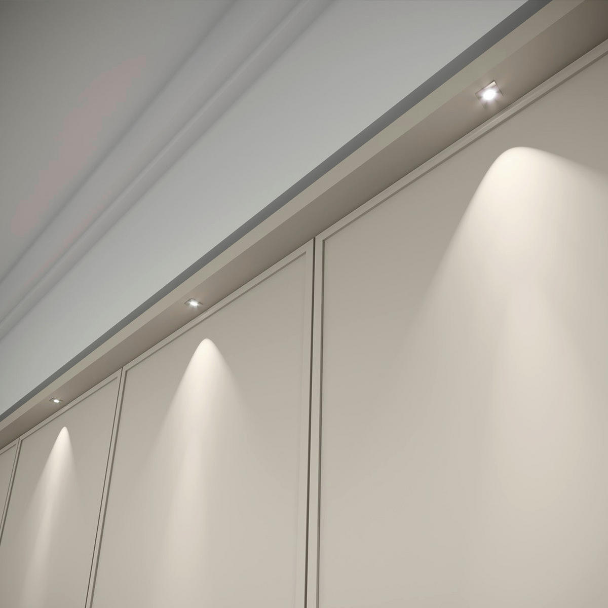 ORMAR SA KLASIČNIM VRATIMA  142/226/60 cm  - Dizajnerski, staklo/metal (142/226/60cm)