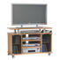 TV-ELEMENT 100/68/45 cm - Buchefarben/Alufarben, KONVENTIONELL, Glas/Holzwerkstoff (100/68/45cm) TV-ELEMENT 100/68/45 cm - Buchefarben/Alufarben, KONVENTIONELL, Glas/Holzwerkstoff (100/68/45cm)