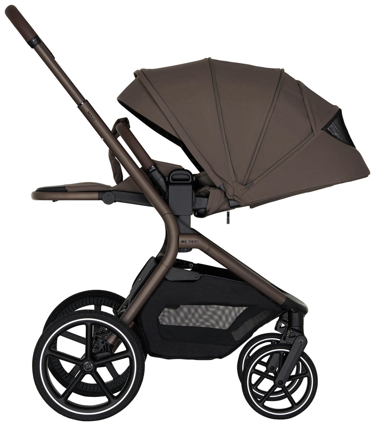 KOMBIKINDERWAGEN MAVI  - Mokka, Trend, Textil/Metall (92/55/110,5cm)