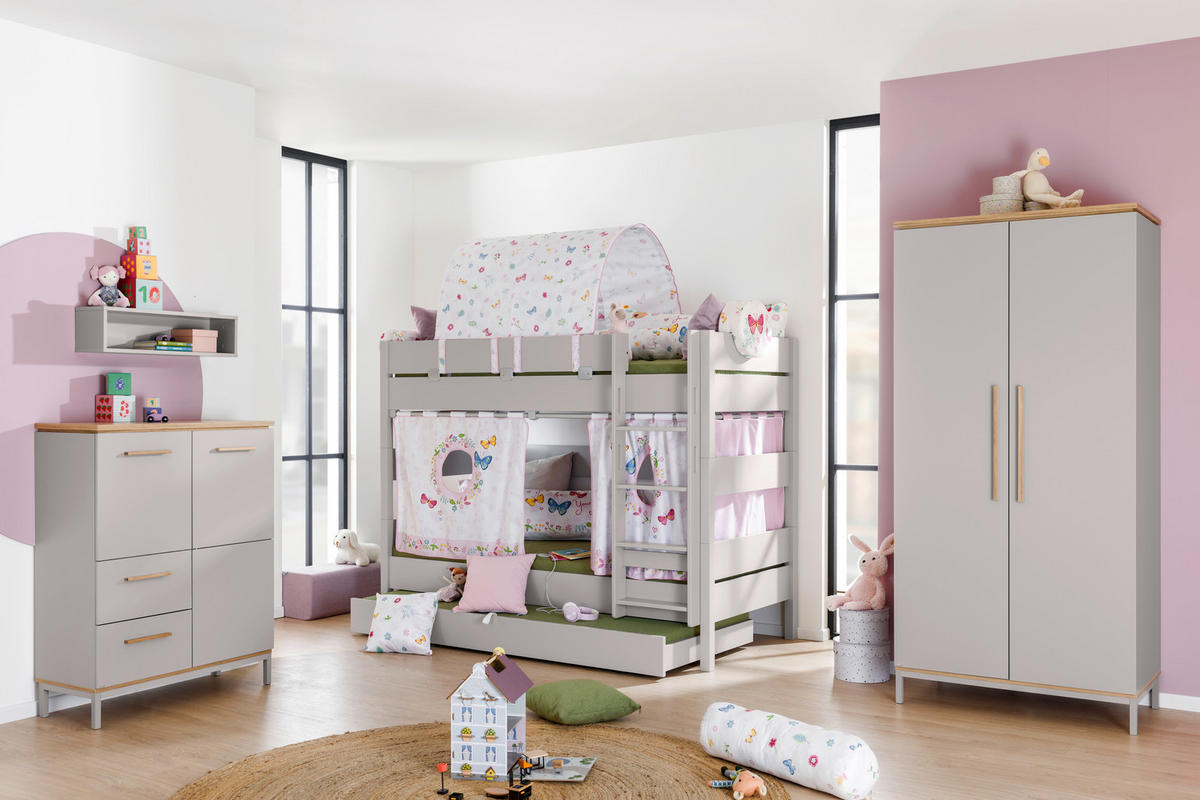 ETAGENBETT 90/200 cm Weiss  - Weiss, Konventionell, Holzwerkstoff (90/200cm) - Paidi