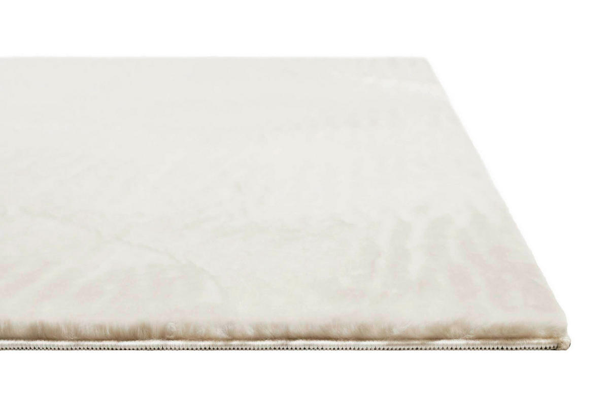 WEBTEPPICH  Wohnzimmer 80/150 cm Villa Rosso Creme rechteckig  - Creme, Basics, Textil (80/150cm)