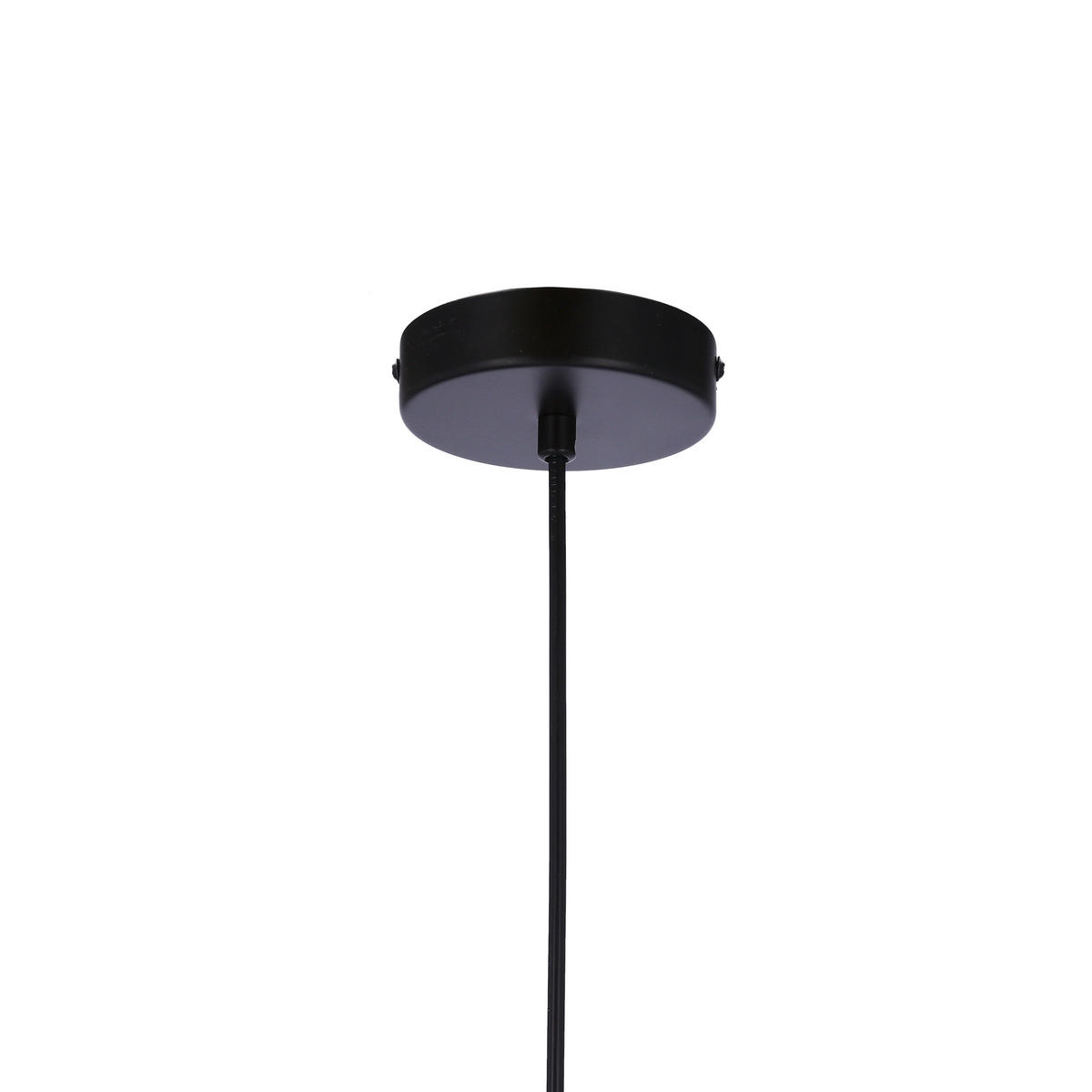 PENDELLEUCHTE Jonera 15/15/110 cm   - Schwarz, Design, Metall (15/15/110cm)