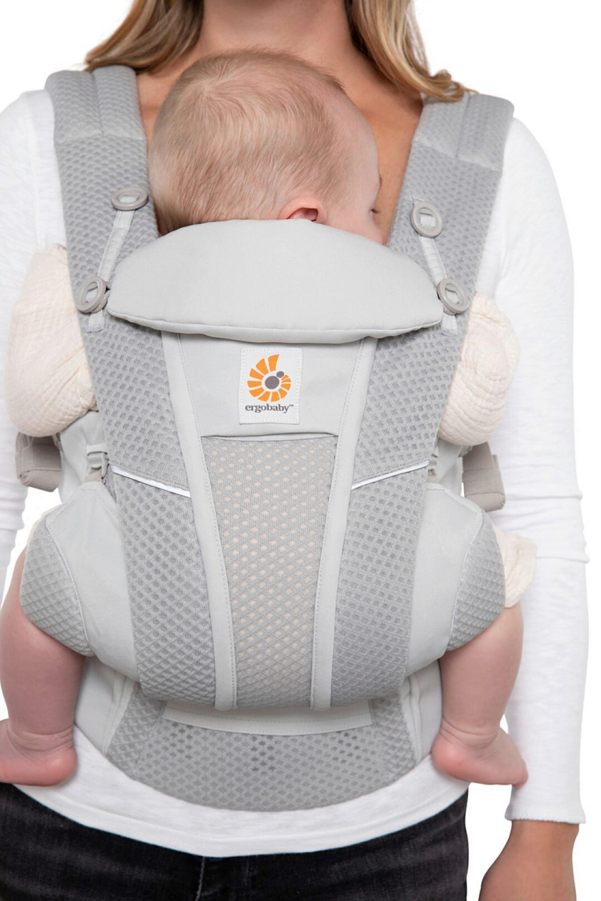 KENGUR NOSILJKA  Omni Breeze  - svetlosiva, Osnovno, tekstil (0,7kg) - Ergo Baby