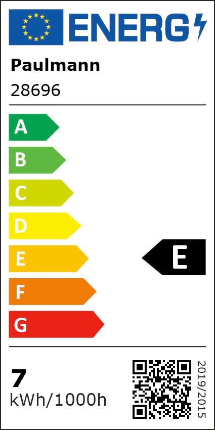 LED-LEUCHTMITTEL   E27 806 lm  - Klar, Basics, Glas (6,0/10,6cm) - Paulmann
