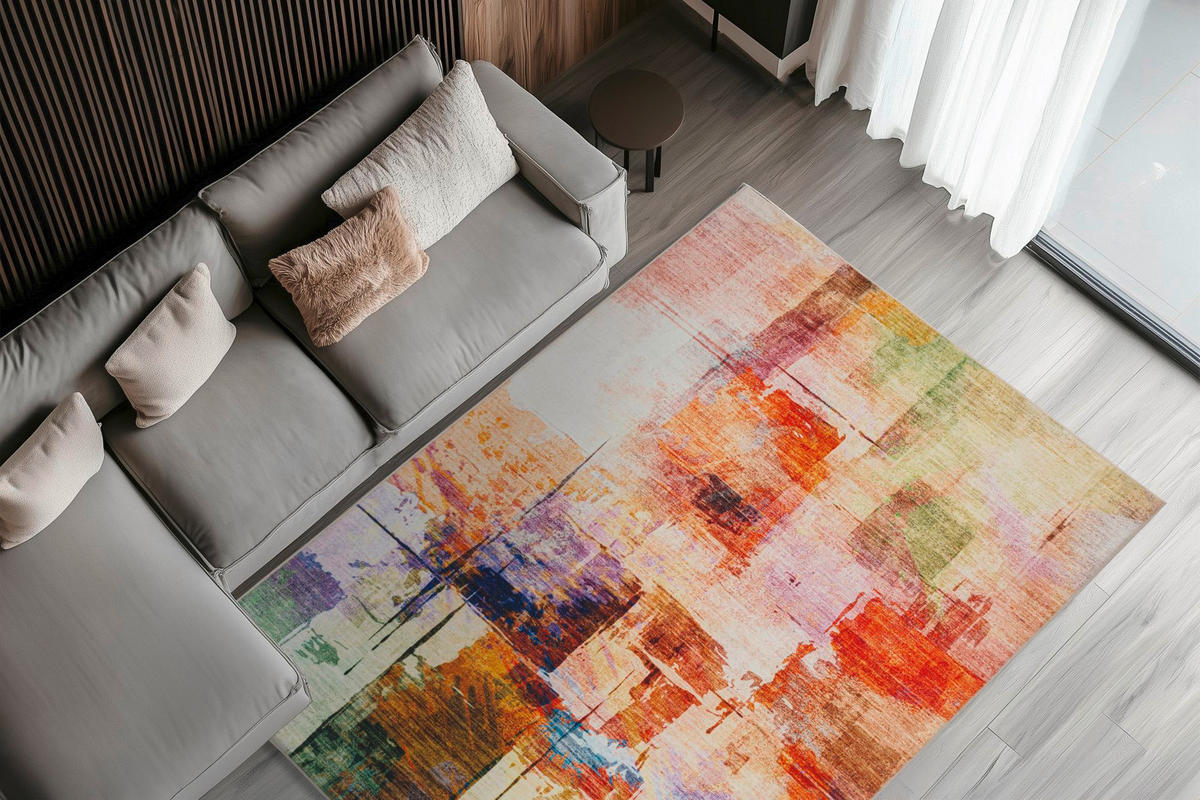 FLACHWEBETEPPICH 200/290 cm My Avantgarde Multicolor  - Multicolor, KONVENTIONELL, Textil (200/290cm) - Obsession